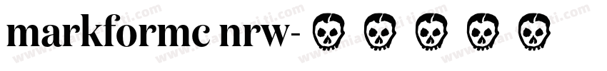 markformc nrw字体转换